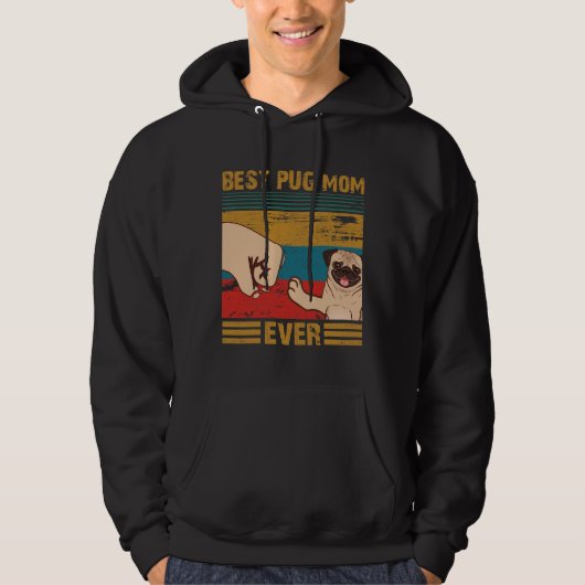 Beste PUG Moeder Ooit Shirt - Beste PUG Moeder Ooi (Voorkant)
