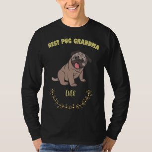 Beste Pug oma ooit - Ik hou van MIJN Hond T-shirt 