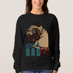 BESTE PUG PAPA ooit, de grappige PUG Classic T-Shi Trui