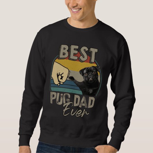 Beste Pug Papa Ooit Essential T-Shirt 217 (Voorkant)