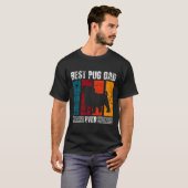 Beste Pug-papa ooit Klassiek 538 T-shirt (Voorkant volledig)