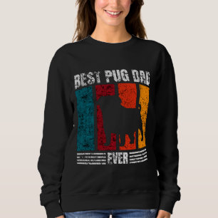 Beste Pug Papa Ooit Klassiek T-shirt 538
