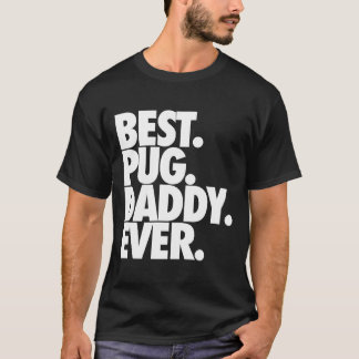 Beste Pug-papa ooit - Pug-hond vader cadeau Klassi T-shirt