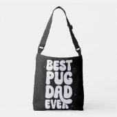 Beste pug vader ooit Canvas tas (Voorkant)