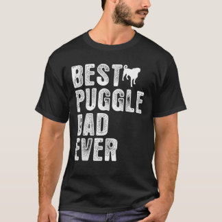Beste PUGGLE PAPA ooit T-shirt