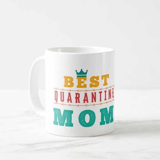 BESTE QUARANTINE MOM - MOEDERDAG KOFFIEMOK (Voorkant links)