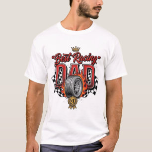Beste Racing Vader Vintage Band Vaderdag T-shirt
