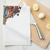 Beste Racing Vader Vintage Band Vaderdag Theedoek (Quarter Fold)