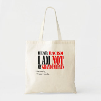 Beste racisme, ik ben niet mijn grootouders Sincer Tote Bag