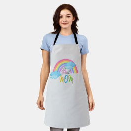 Beste Rainbow Chef Baker Mam Schorten, Moederdag Schort