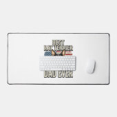 Beste Rat Terrier Vader Ooit Patriottisch Hond Shi Bureaumat (Keyboard & Muis)