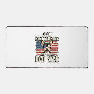 Beste Rat Terrier Vader Ooit Patriottisch Hond Shi Bureaumat