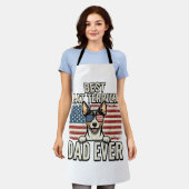 Beste Rat Terrier Vader Ooit Patriottisch Hond Shi Schort (Gedragen)
