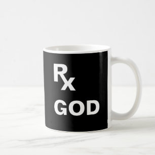 Beste Recept - "RX GOD" - Geloofsplan Koffiemok