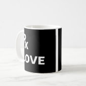 Beste recept - "RX LOVE" - Life Plan Koffiemok (Voorkant links)