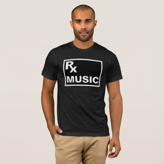 BESTE RECEPT - RX MUSIC - Tunes T-shirt (Voorkant volledig)