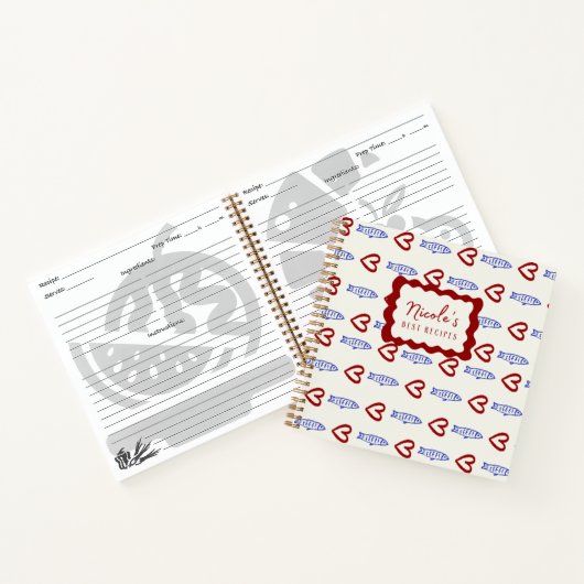 Beste recepten notitieboek (Binnen)