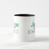 Beste rechter ooit Zoekmachine Resultaat Mok (Midden)