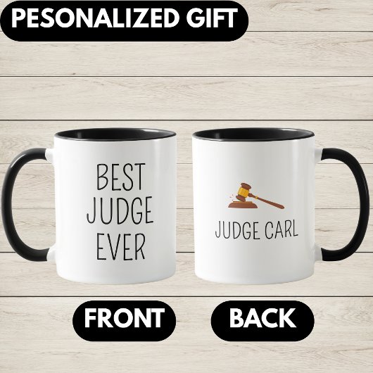 Beste Rechter, Persoonlijke Rechter cadeau, Rechte Mok