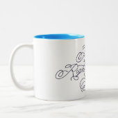 Beste Rechtse Swipe Ooit Grappige Vriend Liefdesci Tweekleurige Koffiemok (Links)