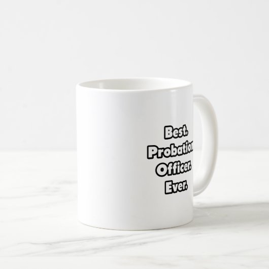 Beste. reclassering. Ooit. Koffiemok (Voorkant rechts)