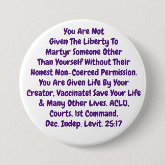 Beste redenering voor iedereen om te vaccineren! ronde button 7,6 cm