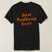 beste redkop ooit 4 t-shirt (Design voorkant)