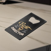 Beste regisseur - Filmmaker Gift Creditkaart Flessenopener
