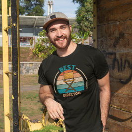 Beste regisseur - Retro Filmmaker T-shirt