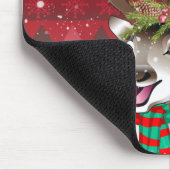 Beste rendieres - Vrolijk kerstfeest en gelukkig n Muismat (Hoek)