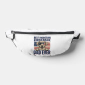 Beste Rhodesian Ridgeback Vader Ooit Vintage Hond Heuptasje (Liggend)