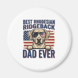 Beste Rhodesian Ridgeback Vader Ooit Vintage Hond Magneet