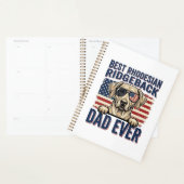 Beste Rhodesian Ridgeback Vader Ooit Vintage Hond Planner (Display)