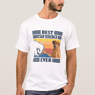 Beste Rhodezische Ridgeback Mam ooit  Moeder D T-shirt