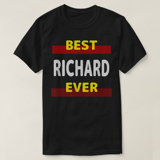 Beste Richard Ever Friends Name Buddy Nickname Per T-shirt (Design voorkant)
