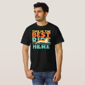 Beste Ride Ever Cat op Skateboard T-shirt (Voorkant volledig)
