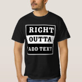 Beste 'Right Outta' T-shirt (Voorkant)