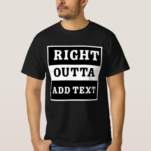 Beste 'Right Outta' T-shirt (Voorkant)