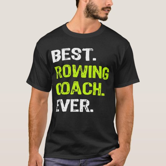 Beste ROEICOACH ooit Grappige Gift Premium T-shirt (Voorkant)
