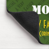 BESTE ROLE MODEL Fijne Vaderdag op maat Muismat (Hoek)