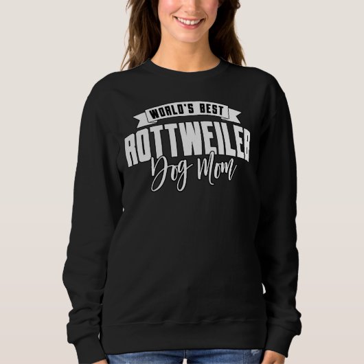 Beste Rottweiler Hond Mam Trui (Voorkant)