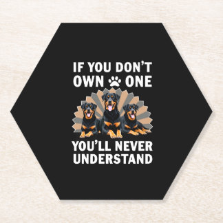Beste Rottweiler Kunst Voor Mannen Vrouwen Kindere Kartonnen Onderzetters
