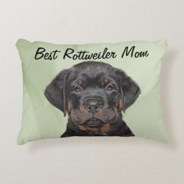 Beste Rottweiler Mam Accent Pillow Accent Kussen