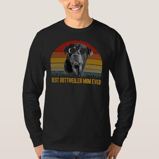 Beste Rottweiler Moeder Ooit 11 T-shirt (Voorkant)
