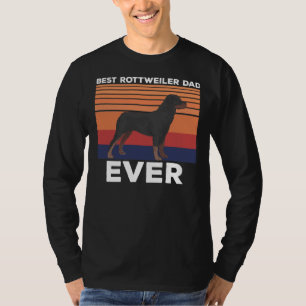 Beste Rottweiler Pa Ooit Idee Voor Rottweiler Dad T-shirt