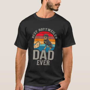 Beste rottweiler vader ooit Hondenliefhebber Gifts T-shirt
