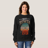 Beste Rower-ooit-roewerende roewersport Trui (Voorkant volledig)