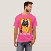 Beste Rozen ooit Grappig Jezus Paasverpleegster Do T-shirt (Voorkant volledig)
