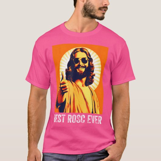 Beste Rozen ooit Grappig Jezus Paasverpleegster Do T-shirt (Voorkant)