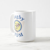 Beste "Rugby MOM" ooit! Moederdag Koffiemok (Voorkant links)